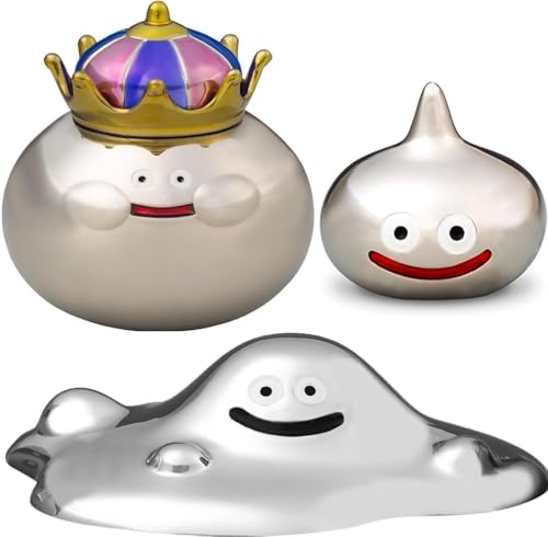 ドラゴンクエスト メタリックモンスターズギャラリー メタル系3種セット（メタルスライム・はぐれメタル・メタルキング）のサムネイル