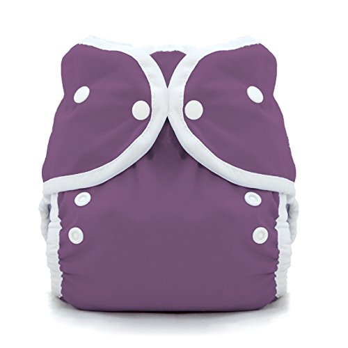 Thirsties Duo Wrap Cloth Diaper Cover, Snap Closure, Iris Size One (6-18 lbs)
