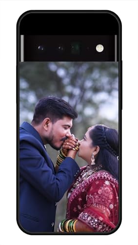 Image of NDCOM for Customised Pixel 6 Pro Back Cover | Google Pixel 6 Pro Back Cover Maximum | Sleek Pixel 6 Pro Case | DIY Personalised Photo Design | Customized Gift Custom Text Name Printed Metal Case