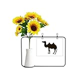 Caractéristiques : convient pour la maison, le bureau, un café. Excellente décoration pour la chambre de plusieurs personnes. Le design simple mais élégant le rend plus chic et unique. Avec un vase à fleurs, vous pouvez avoir un arrangement floral. Fabriqué à partir de matériaux de qualité supérieure, pour une utilisation durable.