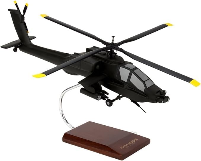 Boeing AH 64 Apache Longbow AH-64A Helicopter Chopper Attack Air Support Model Scale:1/32