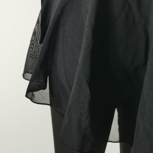 LIUHUO Eiskunstlauf Hakama Mädchen Schwarz Leggings Wettbewerb Training Kleidung