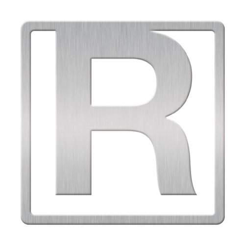 That Company Called If 92918 Helvetica Clip-On Letter Bookmark - R #TOP23