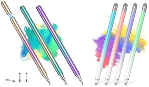 Universal Stylus Pen For IPad & Touch Screens - Magnetic Cap With Replaceable Tips