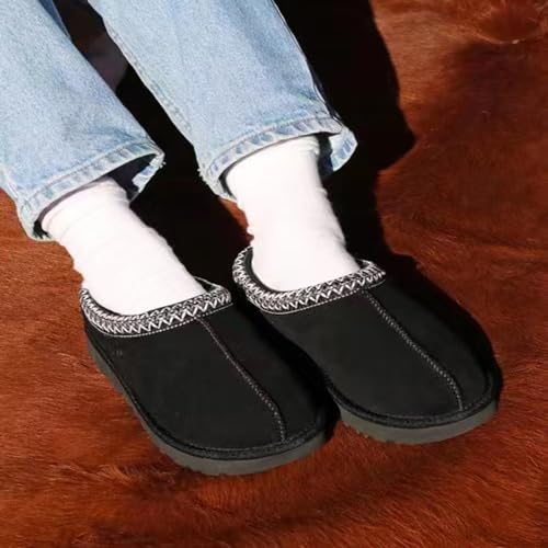 Image of Women's Slippers Platform Mini Boots Short Ankle Anti-Slip Boot Fur Fleece Lined Sneakers House slippers Boot For Outdoor