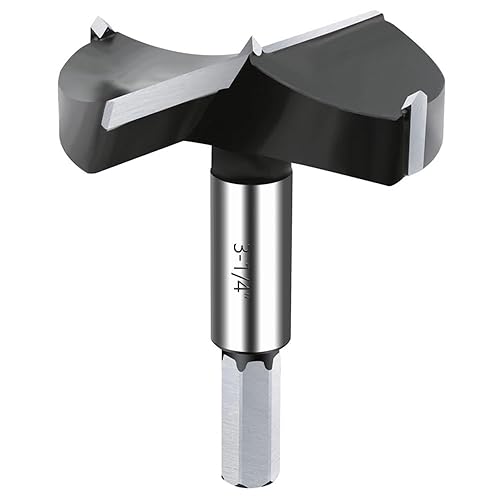 Broca Forstner de carburo de 3-14 pulgadas, broca Forstner con punta de carburo para madera dura, broca de perforación de madera, kits de