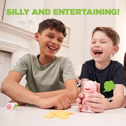 Image of Stinky Pig Dice Game, Family Games for Kids and Adults, Travel Games, 6+
