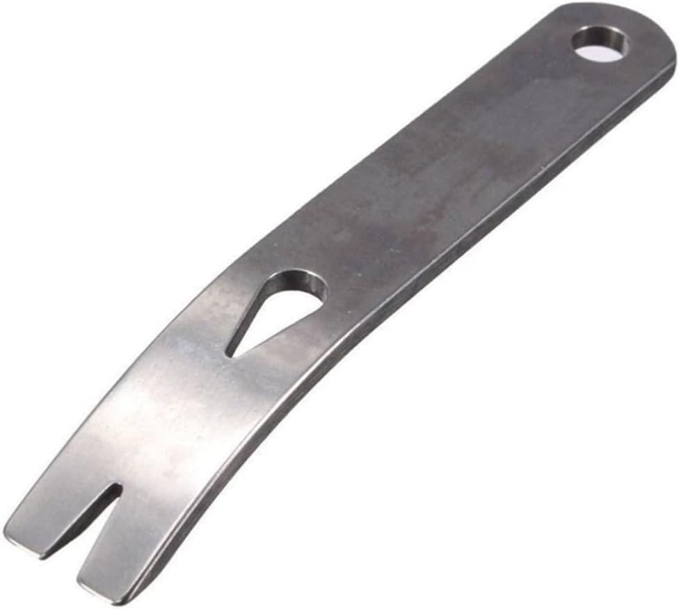 Silver Durable Stainless Steel Utility Widgy Bar Pocket Pry Bar Portable Tool Professional Opening Lever Pocket Pry Bar Stainless Steel Utility Widgy Bar Tool Professional Opening Lever, Hand Tools
