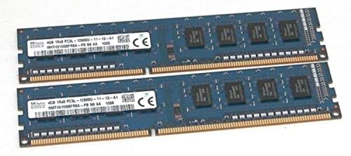 2?x 4?GB (8gb合計) SK Hynix hmt451u6bfr8?a-pb pc3l-12800u 1rx8デスクトップメモリ 2zzhgl6 SK hynix 8GB DDR3L 1600MHz Low Voltage Desktop Memory Kit