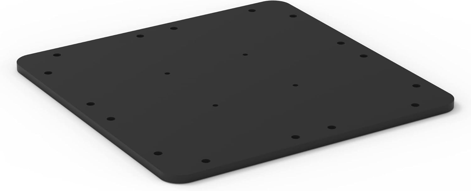 PURPLE LEAF Cantilever Umbrella Base Outdoor Umbrella Base, Steel Plate Base, 15.75"(L) X 15.75"(W) X 0.39''(THK)