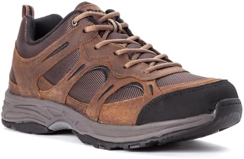 Propet Men's Connelly Hiking Shoe, Brown 12 XX-Wide | Image 1