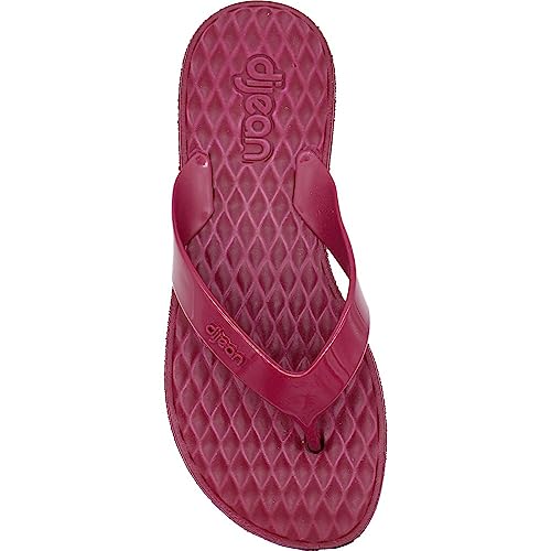 Tamanco Anabela Dijean Feminino Anatômico 282/058 - Vinho - 35