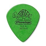 Jim Dunlop Tortex Jazz III XL .88mm Green Guitar Picks - 72 Pack