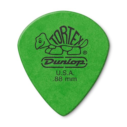 Jim Dunlop Tortex Jazz III XL .88mm Green Guitar Picks - 72 Pack