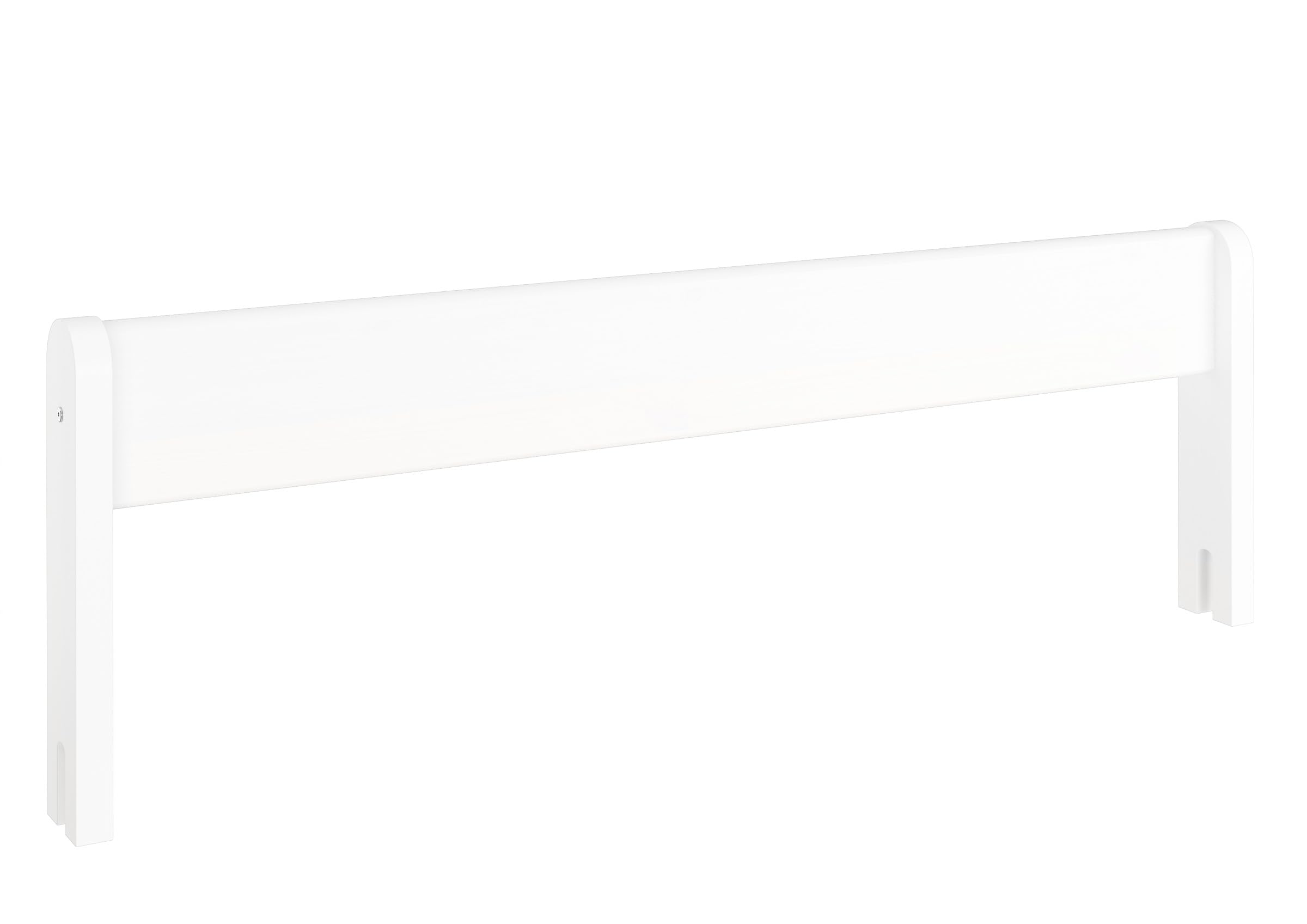 Barrière de sécurité enfant pour lits superposés, pin massif naturel ou blanc V-60.Kisi-B28pin blanc