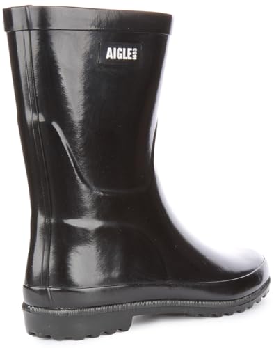 Aigle Women's Eliosa Bottil Noir Rain Boot, schwarz, 41 EU