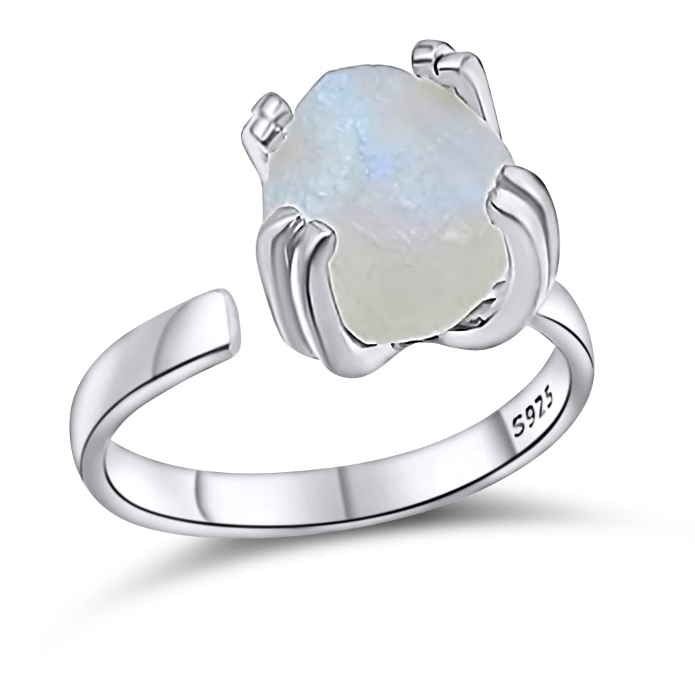 Natural raw moonstone gemstone...