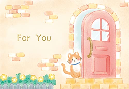 サンリオ メッセージカード 多目的カード ドアからネコ MU82-2 L 482 242471