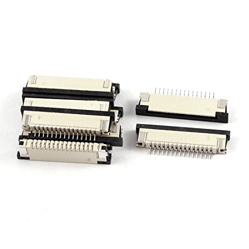 Conector Flexible Flat Cable 15 Pin 1.0mm Pitch 10 Pcs miniatura 1