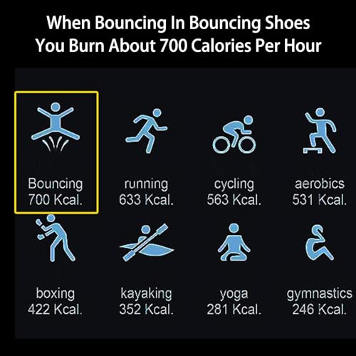 Jumps Shoes Sapatos de salto com saco de armazenamento sapatos de salto canguru, esportes ao ar livr