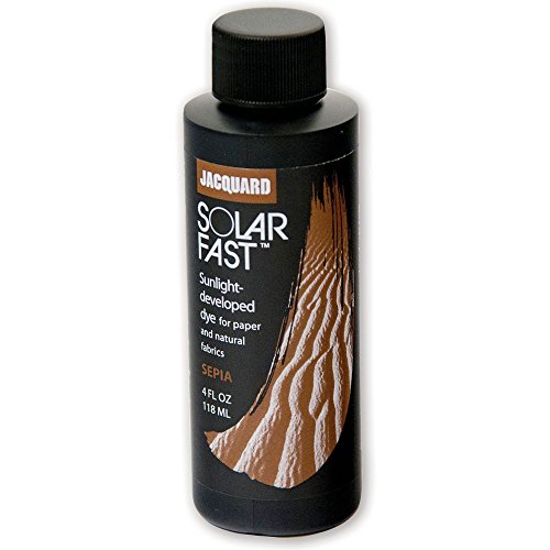 Jacquard SolarFast Dye - 4oz - Blue - Create Remarkably Detailed Photographs Photograms and Shadow-Prints on Paper or Fabric - Made in USA product thumbnail 17