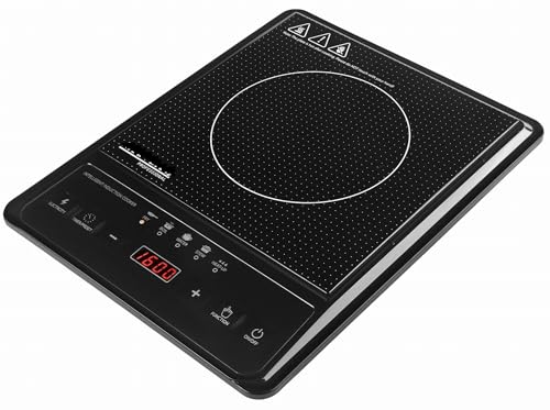 Piastra induzione fornello portatile elettrico piano cottura cucina 2000W