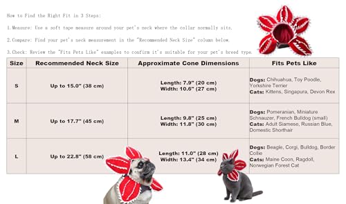 Sombrero para perros y gatos Halloween rojo ajustable S miniatura 3