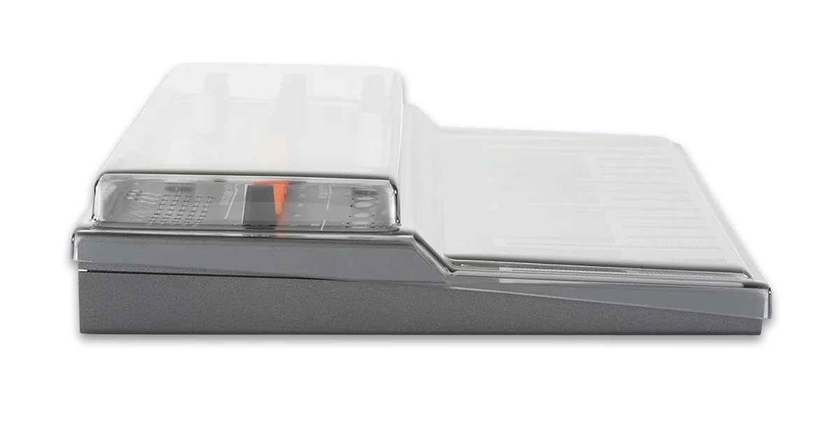 Decksaver Cover per Arturia MicroFreak - Coperchio protettivo in policarbonato super resistente, colore fumé trasparente, prodotta nel Regno Unito, la scelta dei produttori per una protezione