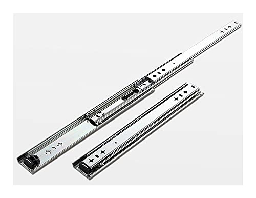 Guías para cajones de 1200 mm con extensión completa para un acceso total y suave