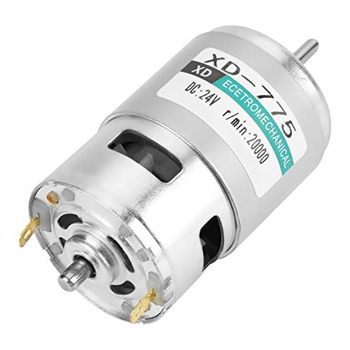 Motor de CC de bajo ruido XD-775 para proyectos estables a batería 3
