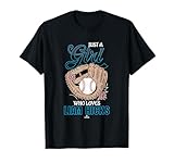 Just a Girl Who Loves Liam Hicks Miami Baseball MLBPA T-Shirt
