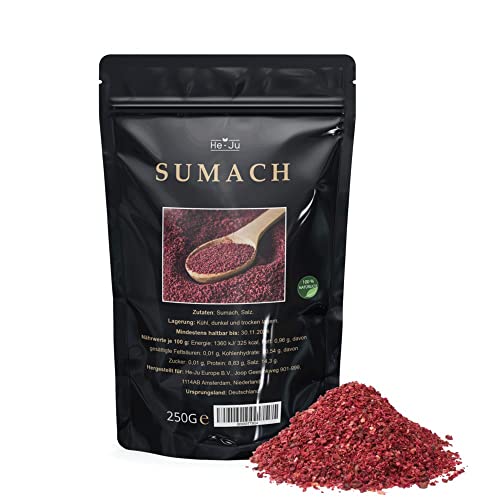 Sumach Gewürz Zubereitung, 250 g gemahlene Essigbaumfrucht Cover