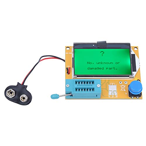 Transistor Checker, Transistor Tester T4 Meter with Graphical LCD, Auto Detection Function, Measure Gate Voltage Capacitance, Meters