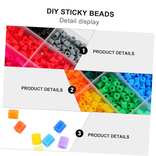 ULDIGI 1 Conjunto DIY Feitiço Doudou Fusível Kit De Contas Artesanato Brinquedo Contas Artesanais Br