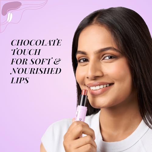 Image of TEE ESS Unisex Chocolate Lip Balm | Hydrating & Plumping Lip Care with Vitamin E, Shea Butter, Jojoba Oil | 4 gms