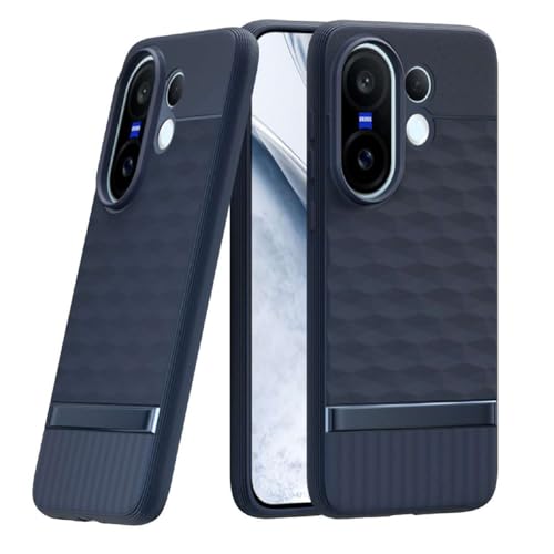 Image of Shockproof Case for Vivo X200 FE 5G | Full Camera Protection | TPU Flexible Back Cover for Vivo X200 FE 5G (Steel Blue)