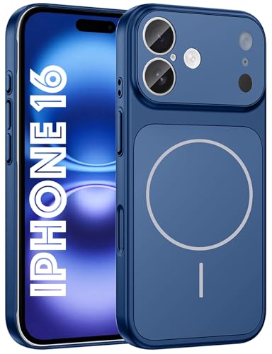 Image of SHINESTAR Converter Case for iPhone 16 | Premium Protective Mag-Safe Cover | iPhone 17 Pro / 17 Pro Max Series Style Design | in-Built Camera Guard | Wireless Charging Compatible - Blue