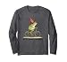 Off to Cause A Kerfuffle Funny Meme Frog Long Sleeve T-Shirt