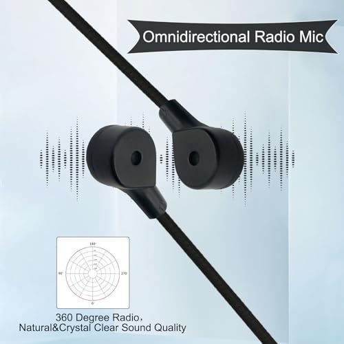 SPTSSWET Ersatz Mikrofon Kompatibel mit Logitech G233 G433 Gaming Kopfhörer Rauschunterdrückung, Abnehmbares Ersatz-Spielmikrofon 3,5 mm Jack Schwarz 6,2 inch