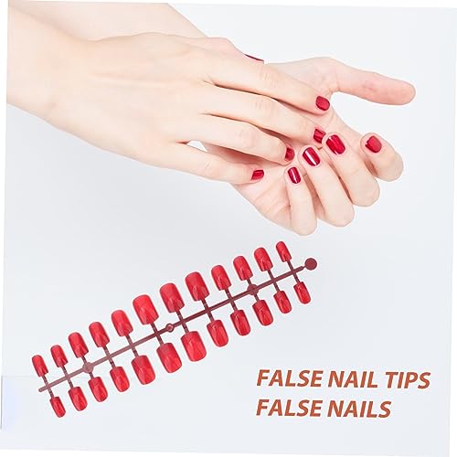 Hemoton 600 Peças acessórios para unhas presentes femininos unhas postiças envoltórios de unhas dica