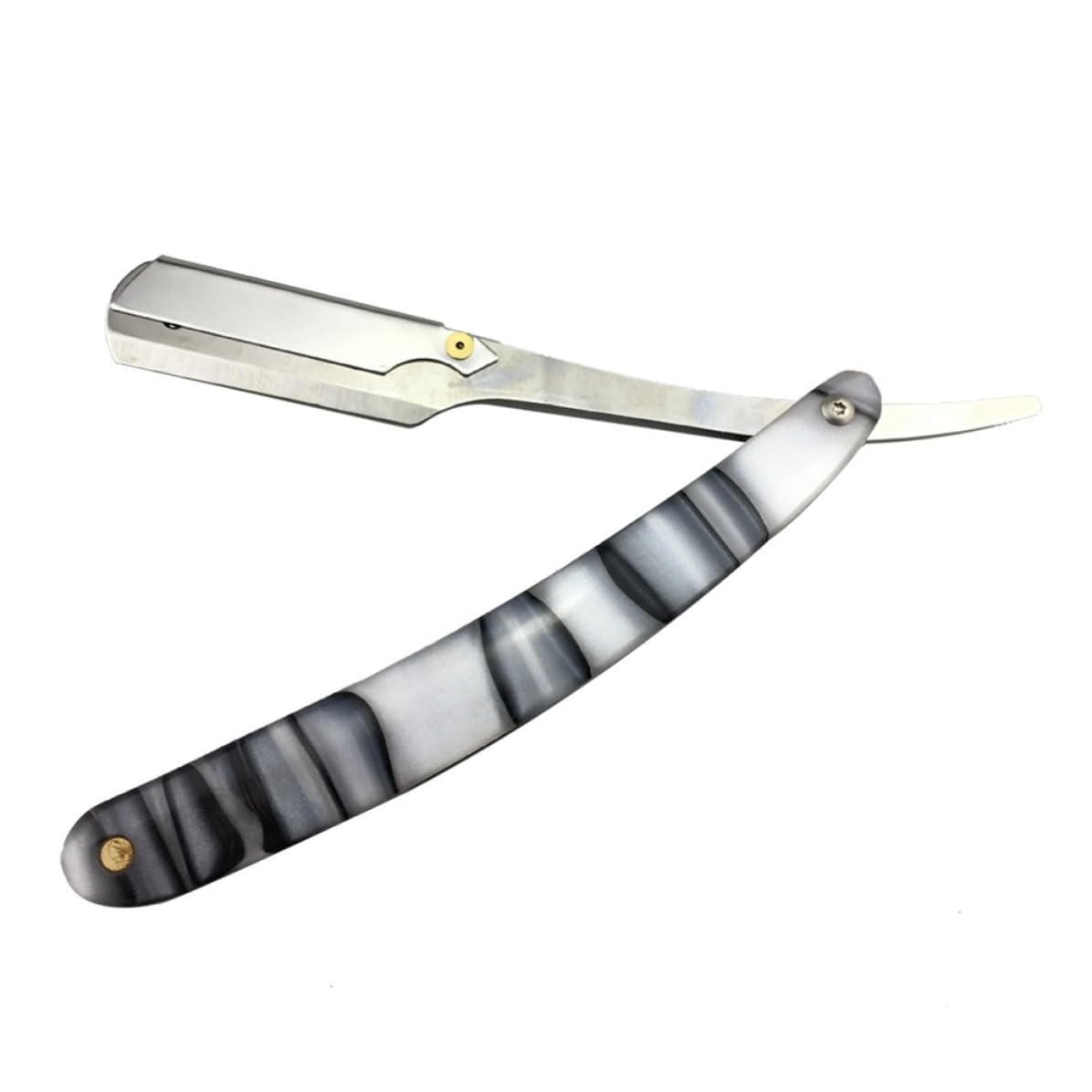 Metal Straight Shaving Razor for Men, Barber Shops, Sideburns