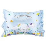 MORIPiLO 枕 カバー シルクタッチ まくらカバー サンリオ シナモロール 【 摩擦軽減 シアバター配合 】 pillow case ピローケース 子供 子供用枕 子供枕 キャラクター | 43x63cm （シナモロール）