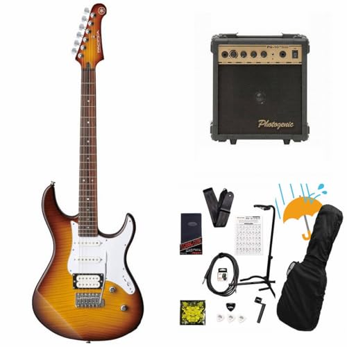 YAMAHA / PACIFICA212VFM TBS(タバコブラウンサウンバースト) PAC-212VFM PAC212VFM PG-10アンプ付属エレキギター初心者セットR
