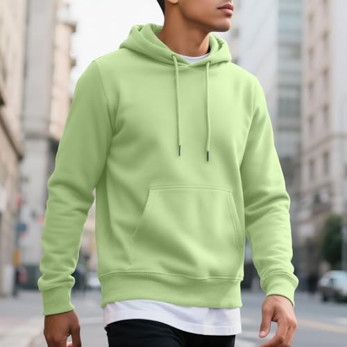 DEEX Hoodie Sweatshirts for Men Couples Drawsting Solid Vintage Hoodies Pullover Mens Sweaters Casual Long Sleeve Shirts 20253