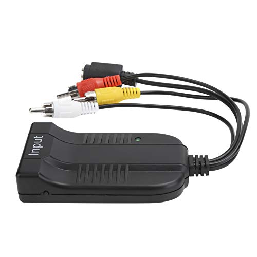 Convertidor S-Video a HDMI 1080P que mejora la nitidez de imagen analógica