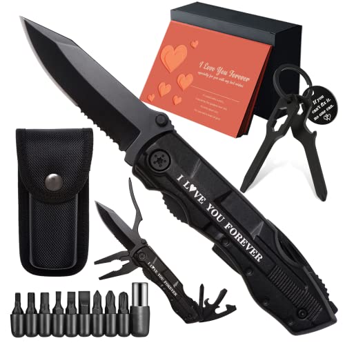 13-in-1 Multitool Knife with Screwdriver Kit