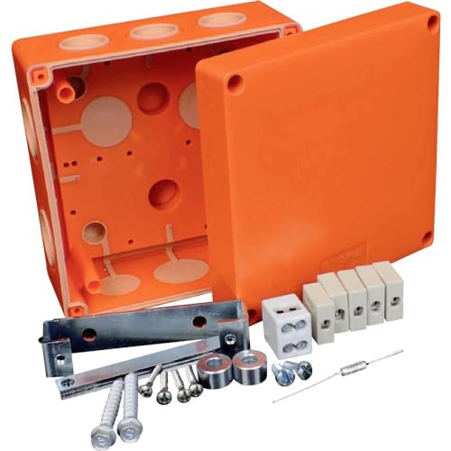 Kopos KSK 125_PO6P Verbindungsdose (L x B x H) 126 x 126 x 77 mm, orange, 1 Stück