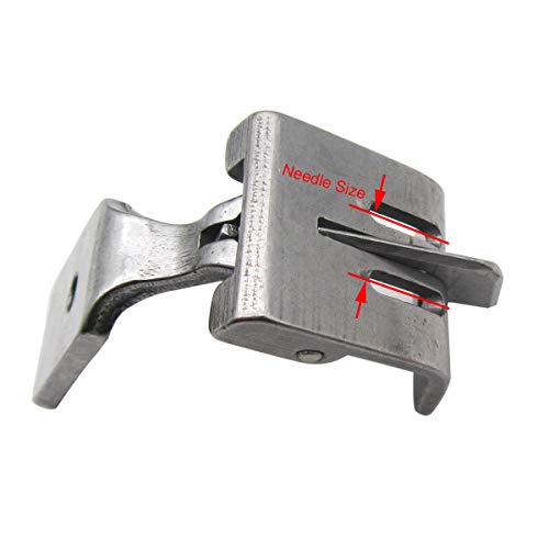 Pie prensatelas para máquina de coser doble aguja 1/4" miniatura 2