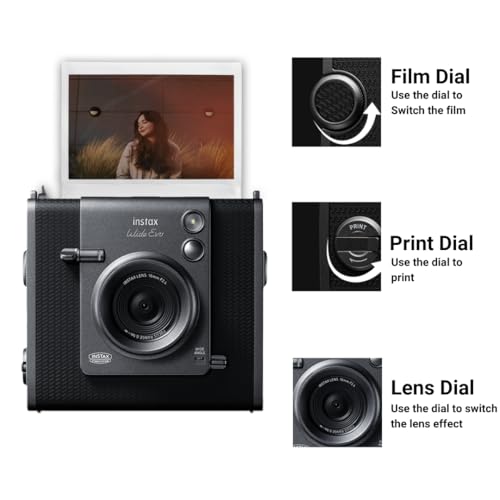 Fujifilm Instax Wide Evo Premium Edition Combo Box with 20 Shots Wide Films view 2