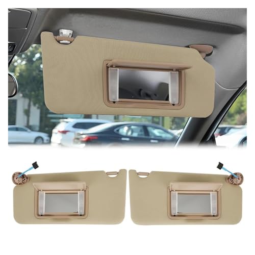 Pare-Soleil Honda Accord 2008-2012 Beige Gauche Droit Berline Coupé 83280-TA5-A51Z